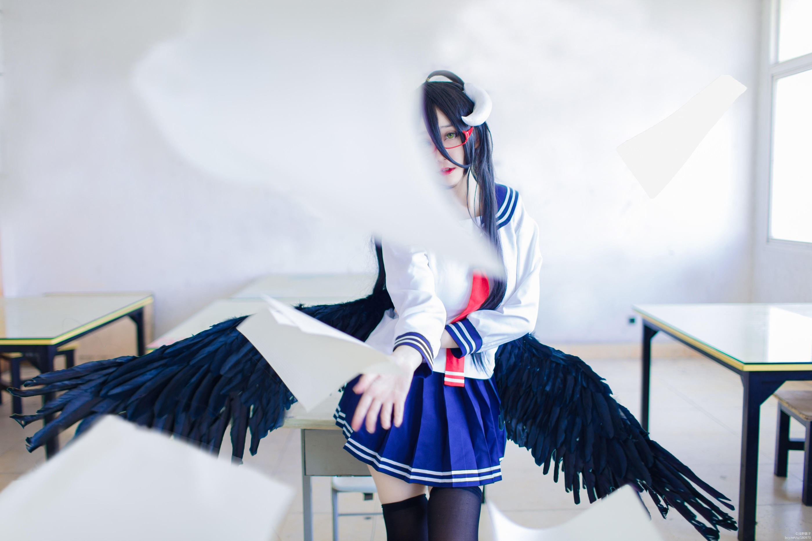 图片[1]-浅野菌子 – NO.011 Overlord 雅儿贝德2 [21P]-XikXak